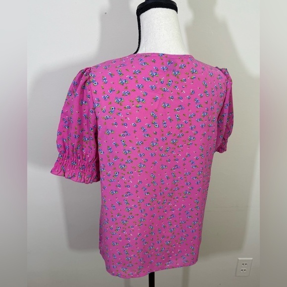 Floral Pink Blouse - Picture 8 of 11